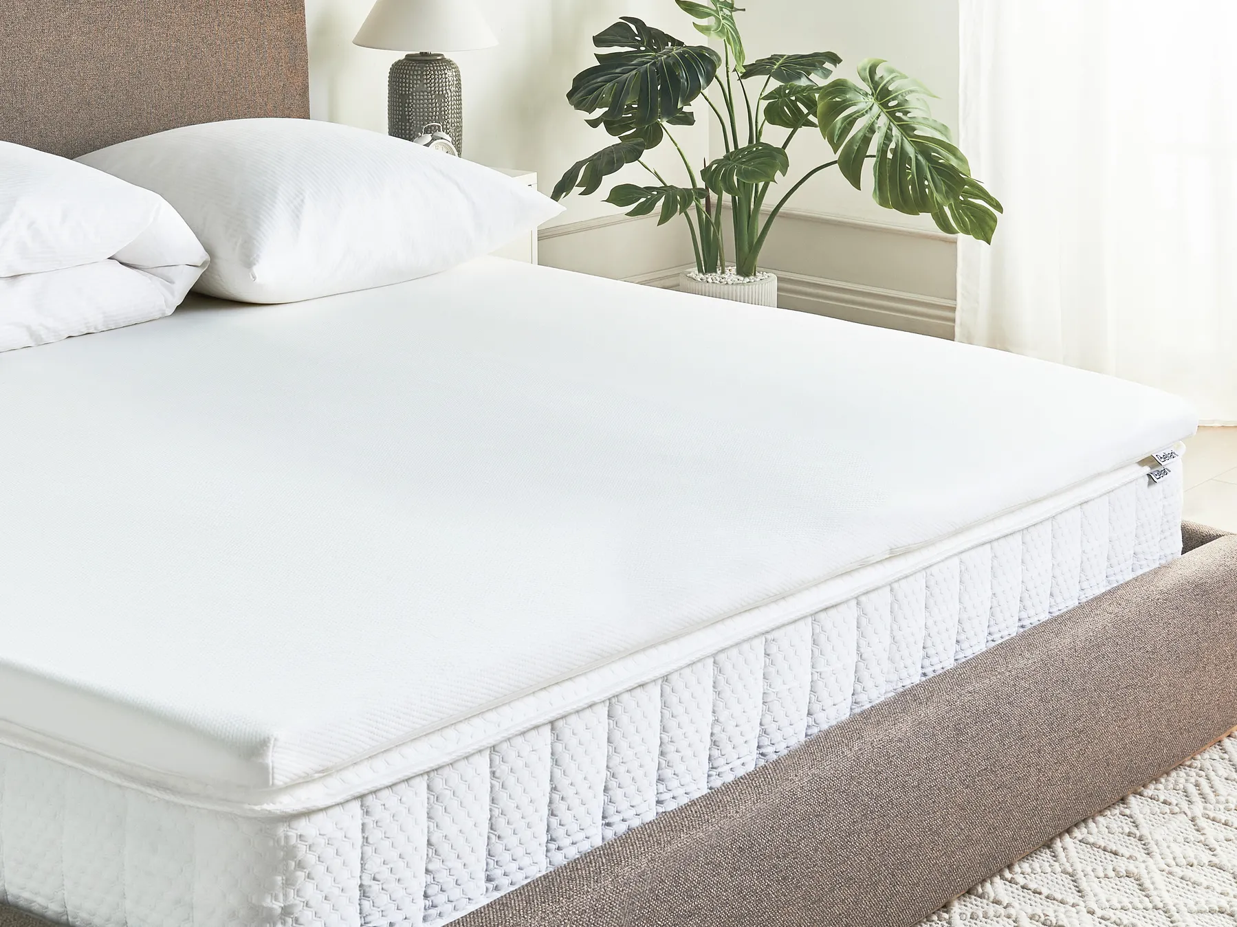 PU Foam Mattress Topper CALM 180 x 200 cm (Super King Size)_972313