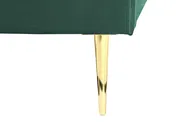 Sänky sametti FLAYAT 140 x 200 cm Smaragdinvihreä_834095