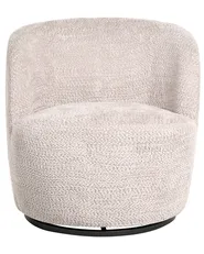 Nojatuoli pyörivä KUOLPA Chenille Beige_1007063