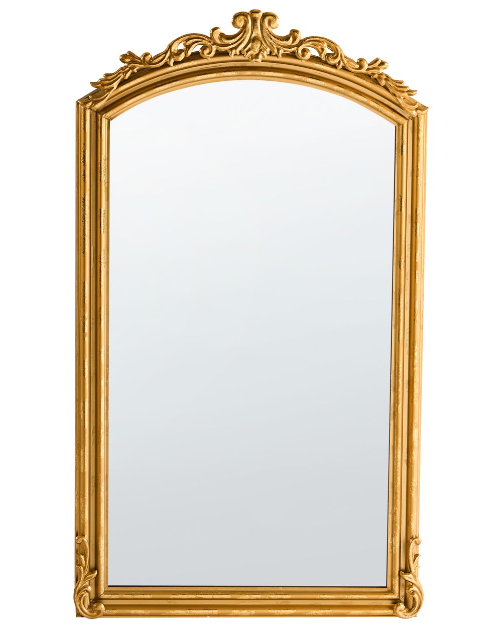 Wall Mirror GORGES 55 cm 96 cm Metal Gold