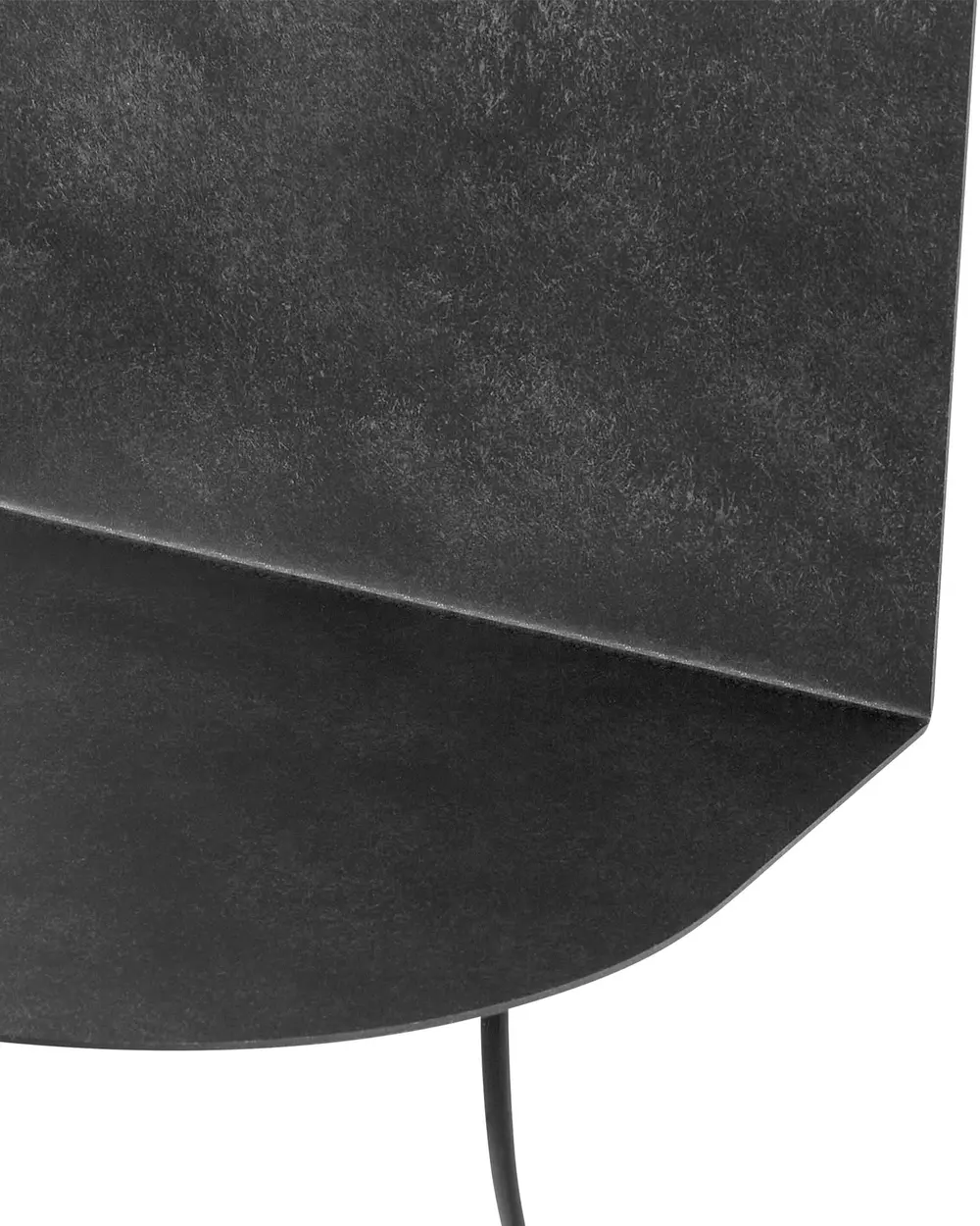 Wall Lamp MAPI with Shelf Metal Graphite Grey_884255