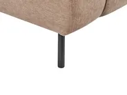 Right-Hand Chaise Longue LANNILS Fabric Light Brown_941996