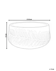 Plant Pot FTERO 25 cm Grey_872027
