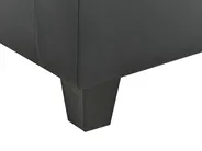 Modular Corner Sofa 5 Seater UNSTAD Faux Leather Black Left Hand_936827