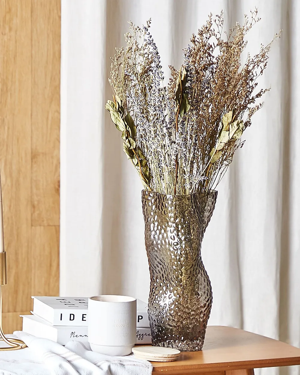Dried Flower Bouquet NAWARRA 70 cm Natural_1179922