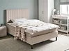 Divan Bed Fabric COUNTESS 120 x 200 cm (EU Small Double) Beige