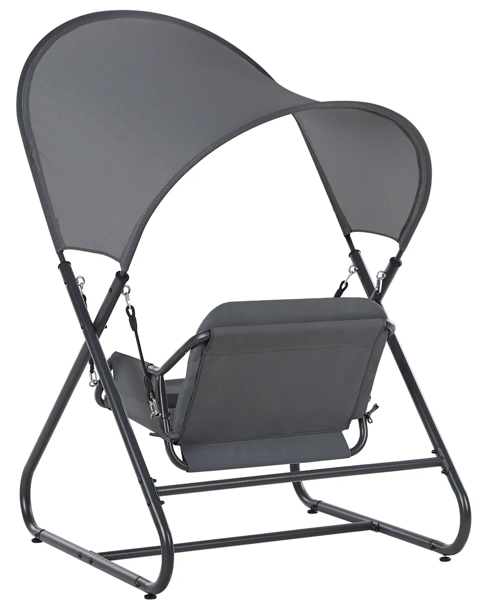 Patio Swing SOLAGNA Metal Dark Grey_961763