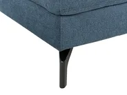 Corner Sofa 4 Seater GLOSLI Chenille Blue Right Hand_915435