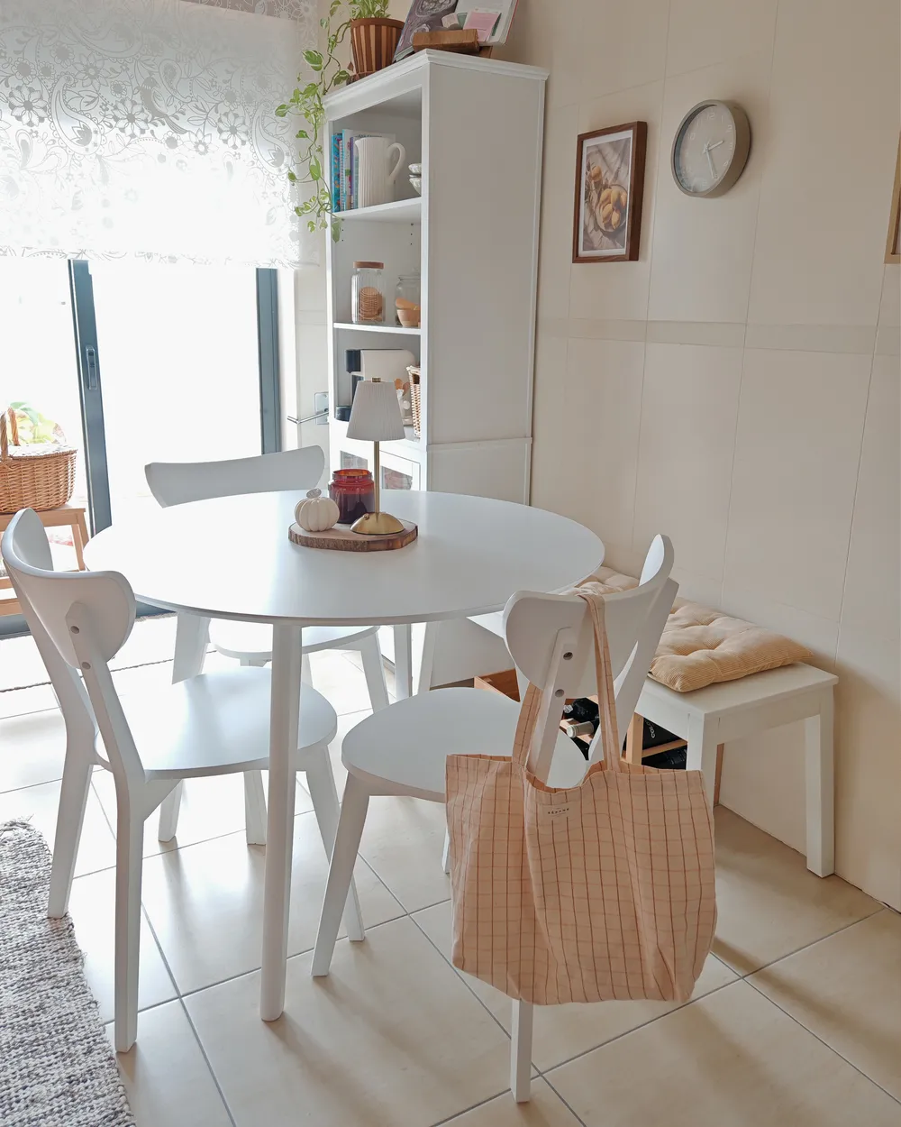 Set of 2 Dining Chairs ROXBY White_972956