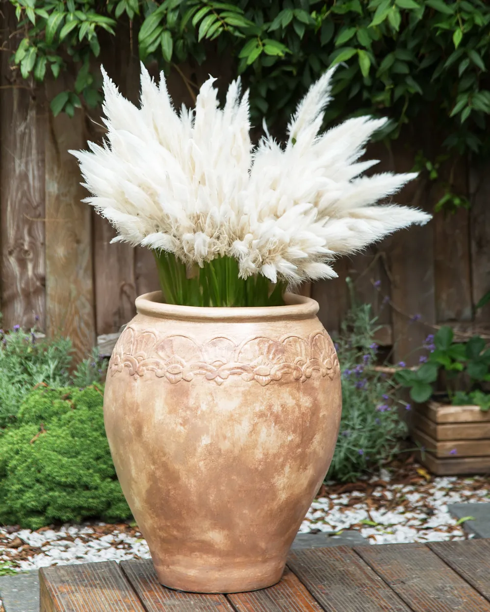 Kukkaruukku PYRUS 48 cm Ruskea_933949