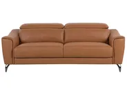 Sofa 3 Seater NARWIK Leather Golden Brown_720587