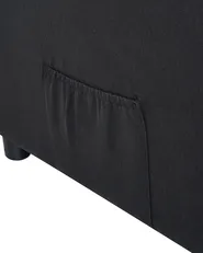 Recliner Chair OTUS Fabric Black_1074045