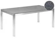 Puutarhapöytä GROSSETO 180 cm 90 cm Graniitti Kiillotettu Harmaa_448930