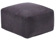 Sittpuff MUKKI Bomull Mörkgrå_884953