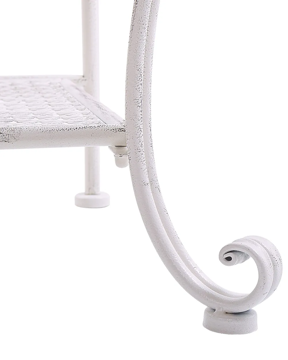 Shelving Unit PAVONA 94 cm 170 cm Metal Light Beige_802331
