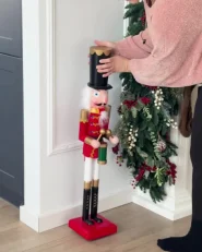 Koriste SVARTAN 90 cm Pähkinänsärkijä Punainen_1047292