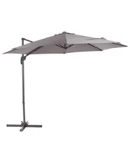 Cantilever Parasol 294 cm SAVONA Dark Grey_1102959