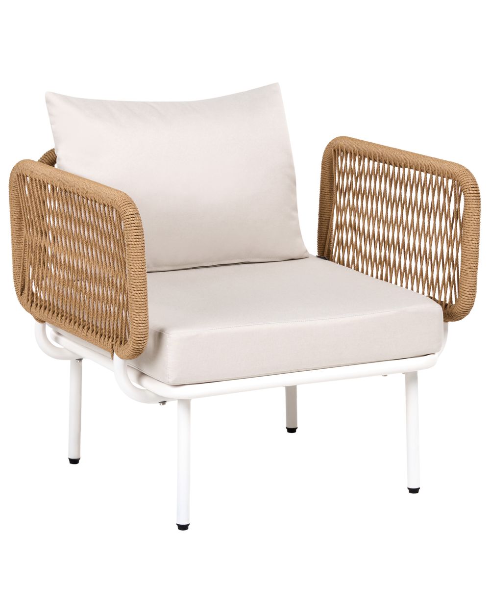 Lenestol til hagen BAUCINA Lys beige