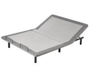 Electric Adjustable Bed Base BRUNOY 140 x 200 cm (EU Double) Grey_991554