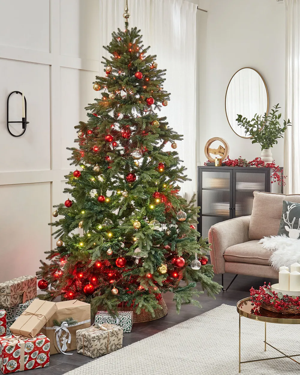 Artificial Christmas Tree HUXLEY 240 cm Green