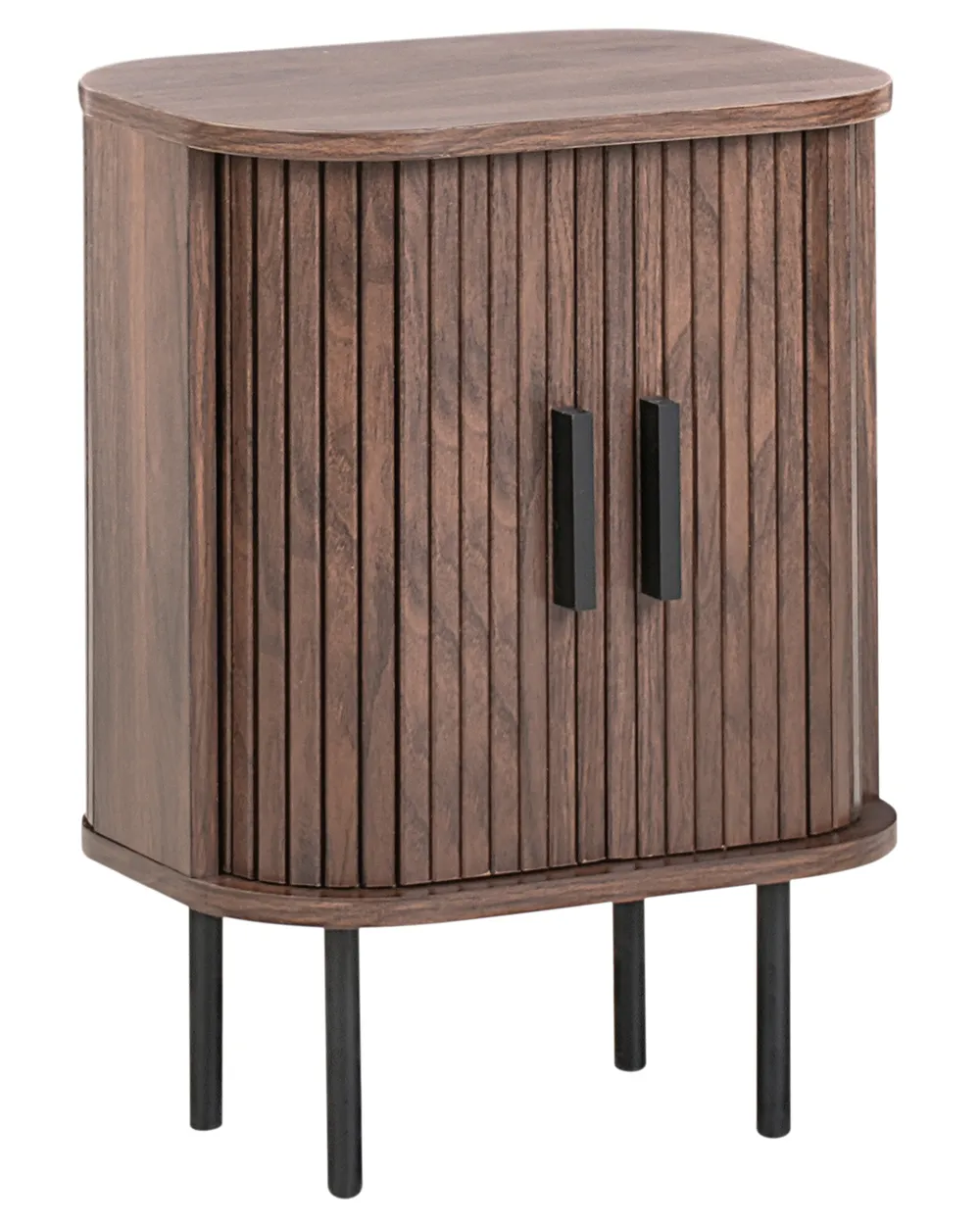 Bedside Table BRADLEY Dark Brown