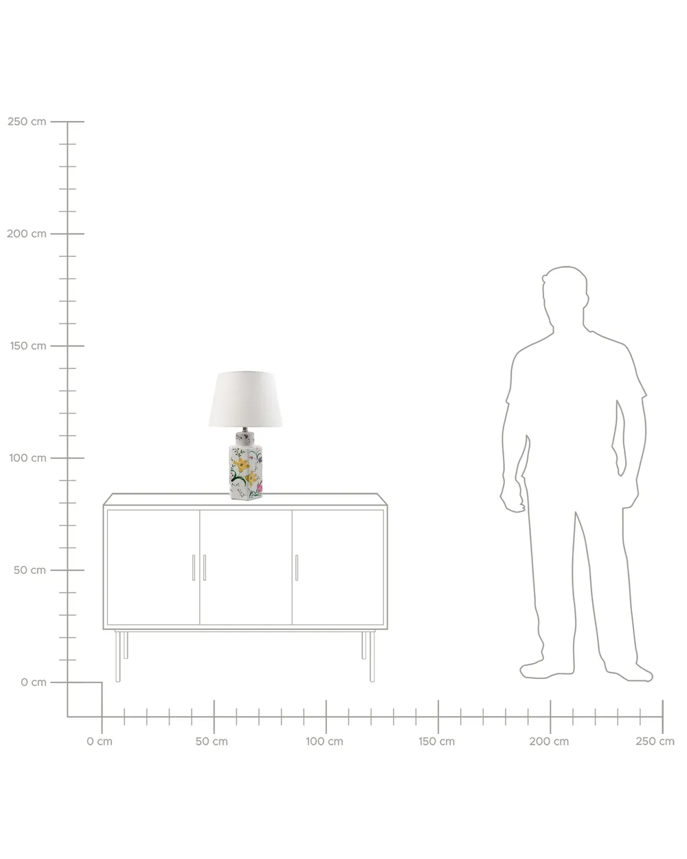 Table Lamp CAVADO Porcelain White_980768