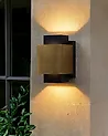 LED-vägglampa för utomhusbruk TIMOK Mässing