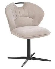 Sett med 2 stoler WORCESTER Chenille Beige_1161981