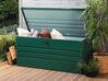 Storage Box CEBROSA 132 cm 62 cm Metal Dark Green