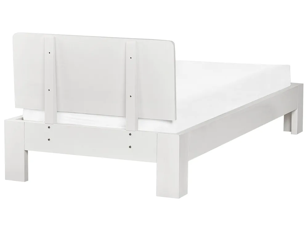 Säng med lamellram Furu ROYAN 90 x 200 cm Vit_925881