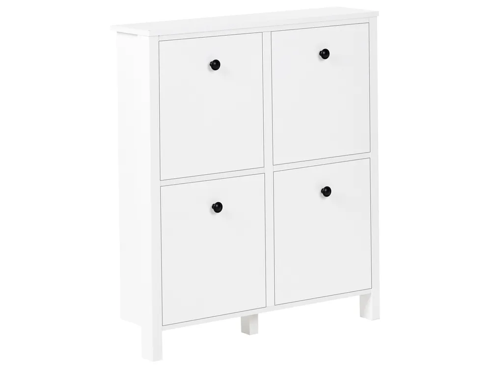 Shoe Storage Cabinet GIBSON White