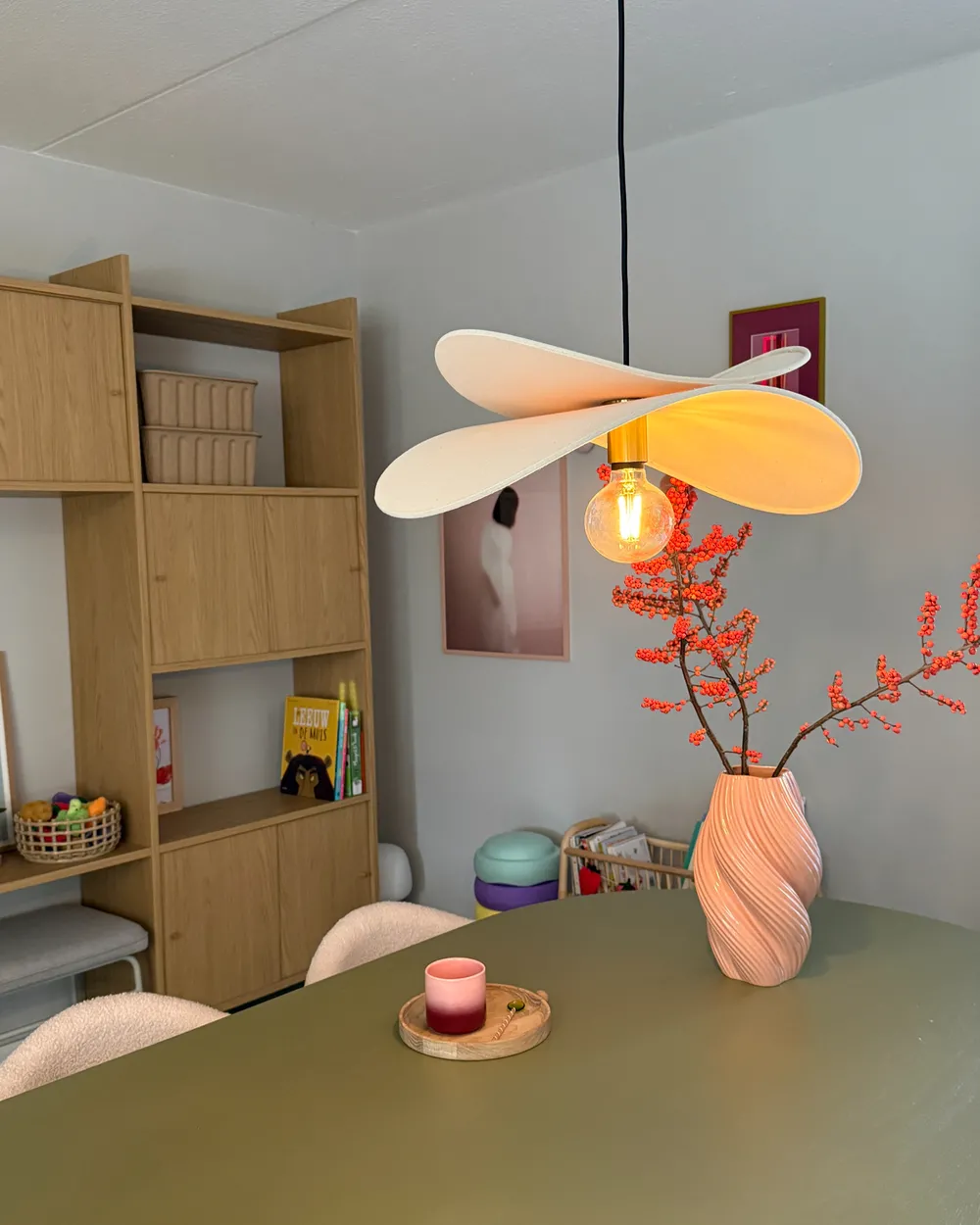 Pendant Lamp MASCOTA Linen Beige_1031483