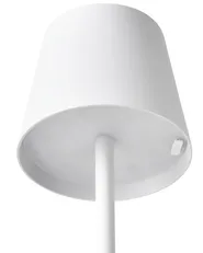 Wireless LED Table Lamp VALIRA with Dimmer Metal White_940497