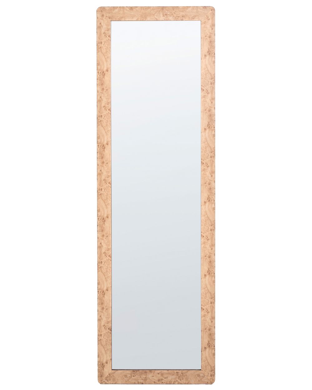 Wall Mirror GALAN 50 cm 160 cm Light Brown