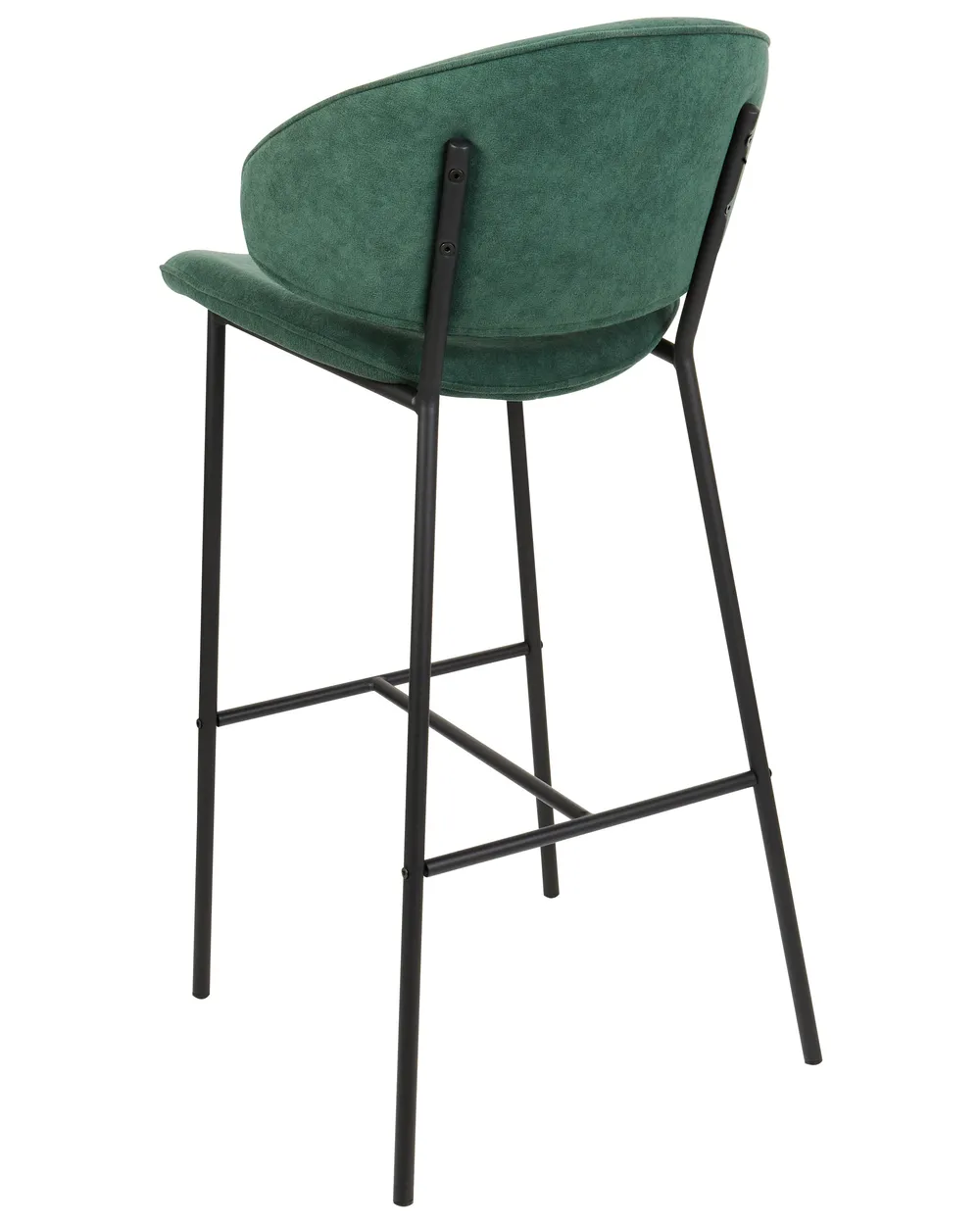 Set of 2 Bar Chairs KIANA Dark Green_908117