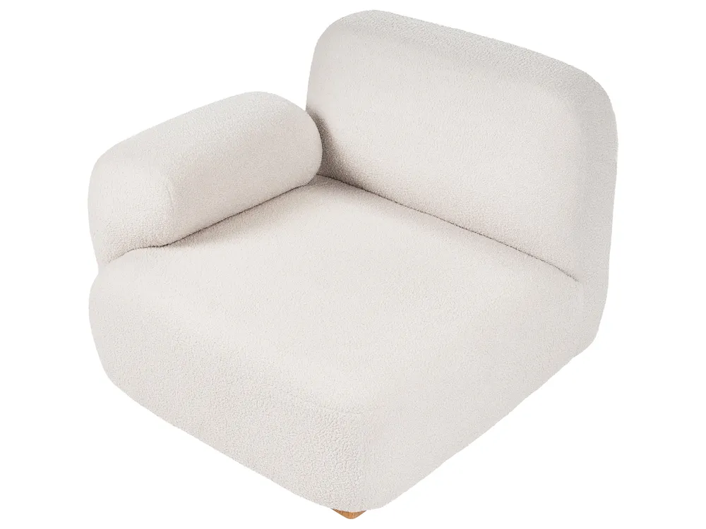 Modular Sofa 2 Seater AMLI Boucle Off-White_1070063