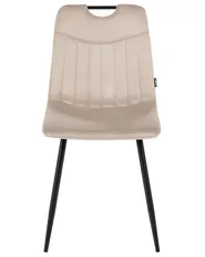 Ruokatuolisetti 4 kpl ARGYLE Sametti Ruskeanharmaa_1136334
