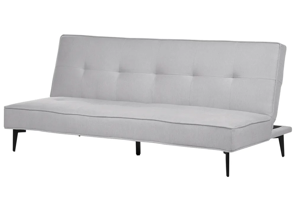 Sofa Bed 3 Seater ESSVIK Fabric Light Grey_894350