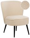 Armchair VOSS Boucle Light Beige