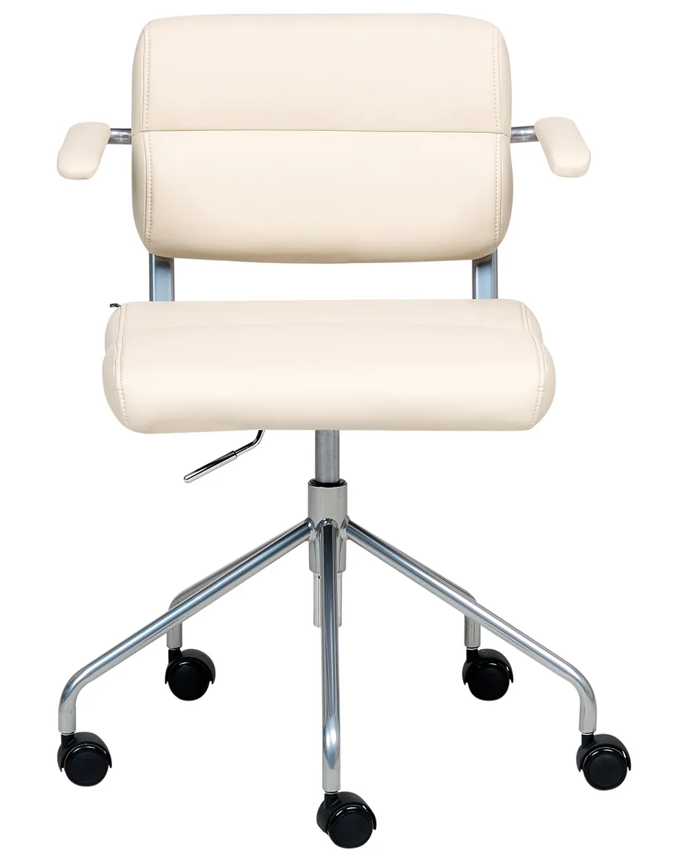 Desk Chair CANDOR Faux Leather Off-White_993011