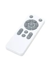 Ceiling Fan with Light PRASLIN with Remote LED White_1032196