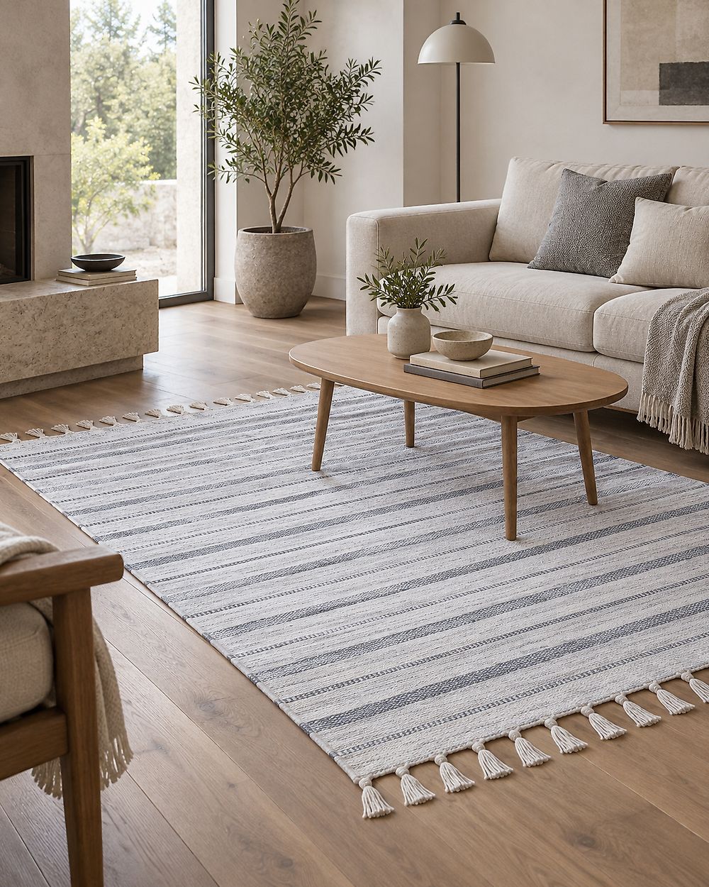 Teppe BADEMLI Off white 160 x 230 cm