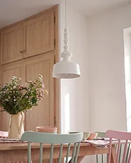 Pendant Lamp DRIVA Metal White_1154805