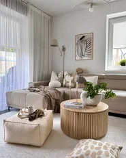 Pouffe BOULDER Off-White_878168
