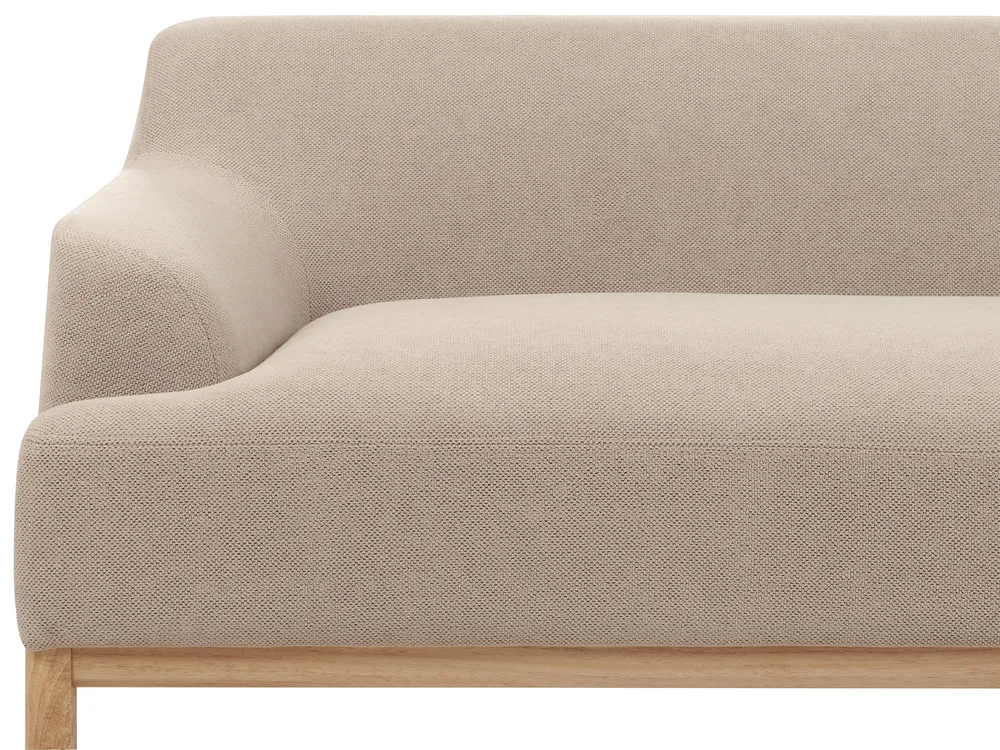 Sofa 3 Seater SOSJO Fabric Taupe_940978