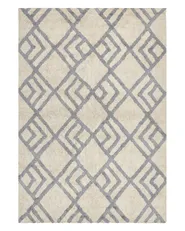 Matta NEVSEHIR Beige 140 x 200 cm Bomull_839403