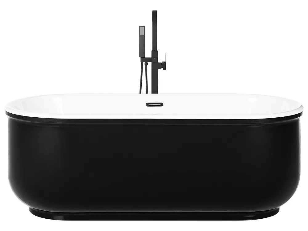 Freestanding Bathtub PINEL 1700 x 800 mm Black_812578