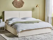 Ottoman Bed MOISSAC Boucle Off-White 180 x 200 cm (EU Super King)_928870