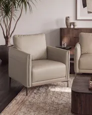 Armchair CILENS Fabric Taupe_1120446