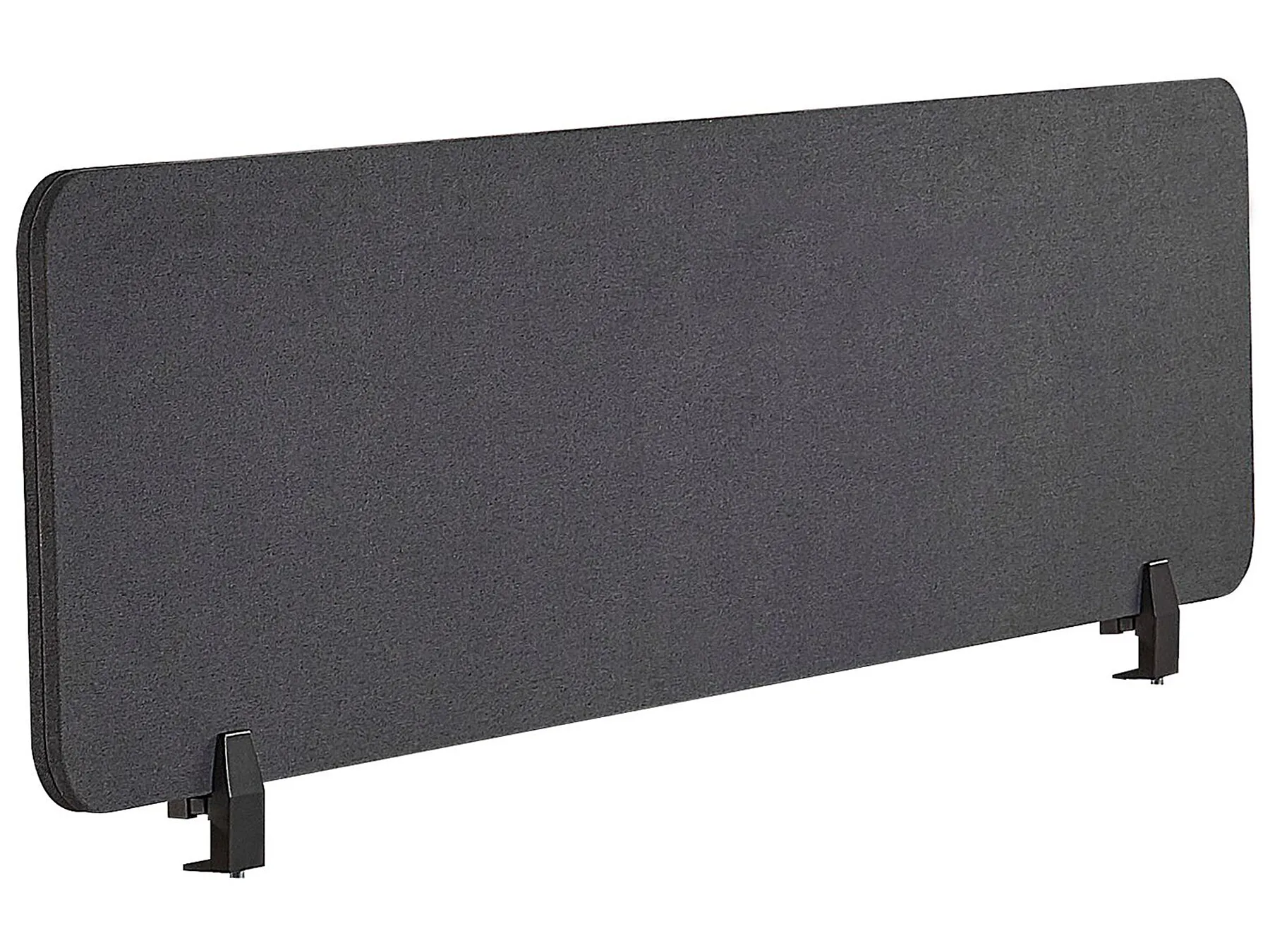 Desk Screen WALLY 120 x 40 cm Dark Grey_1041402